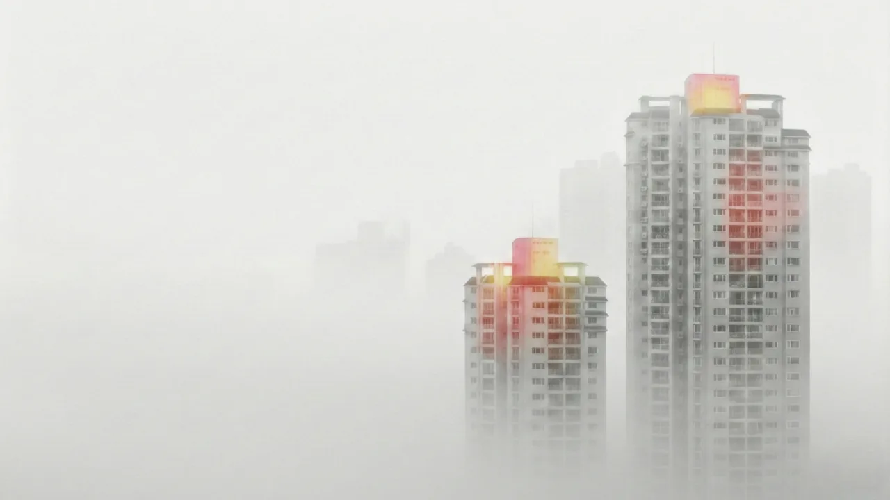 Dom w kamerze termowizyjnej IR – inspekcja budynku